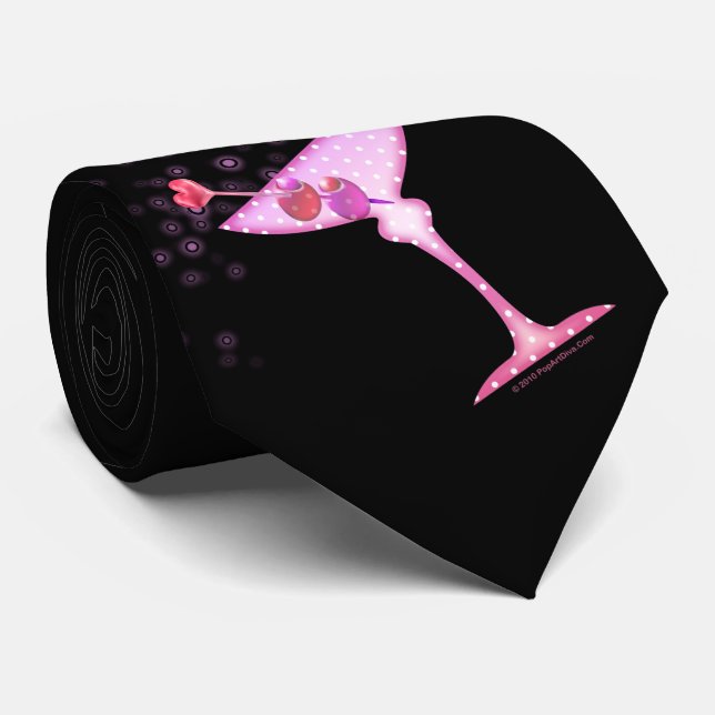 PINK MARTINI TIE (Rolled)