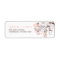 Pink Mason Jars & Love Birds Wedding Address Label