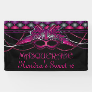 Pink, Masquerade Party Banner