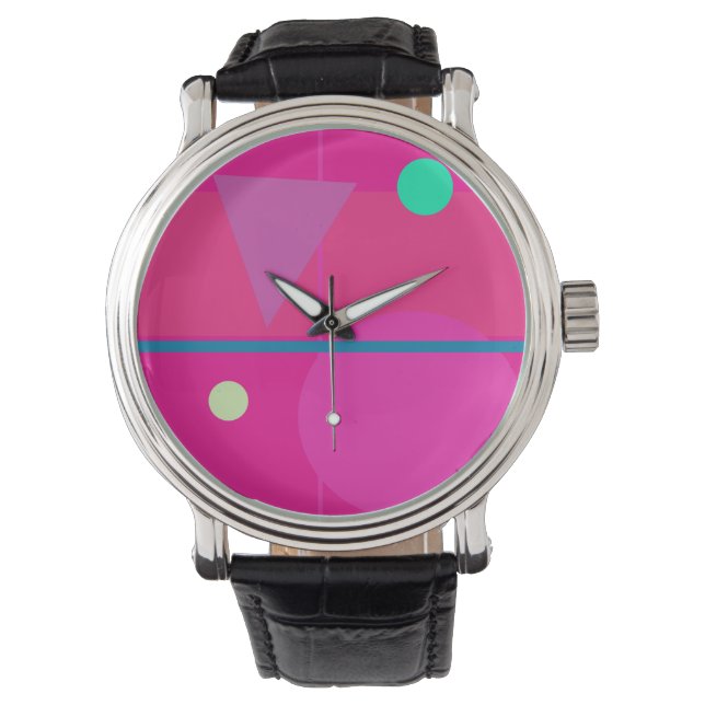 Pink Math Watch (Front)