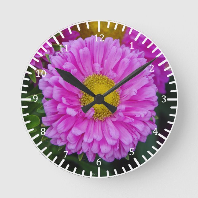 Pink Matsumoto flower clock (Front)
