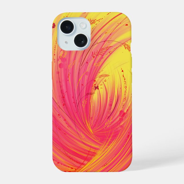 Pink Meadow  Iphone Case (Back)