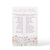Pink Meadow Wildflowers Would She Rather Game