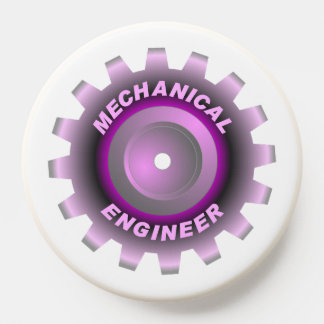 Pink Mechanical Engineer Gear PopSocket