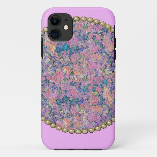 Pink medallion Case-Mate iPhone case (Back)