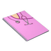 Pink Medical Scrubs Notebook | Zazzle