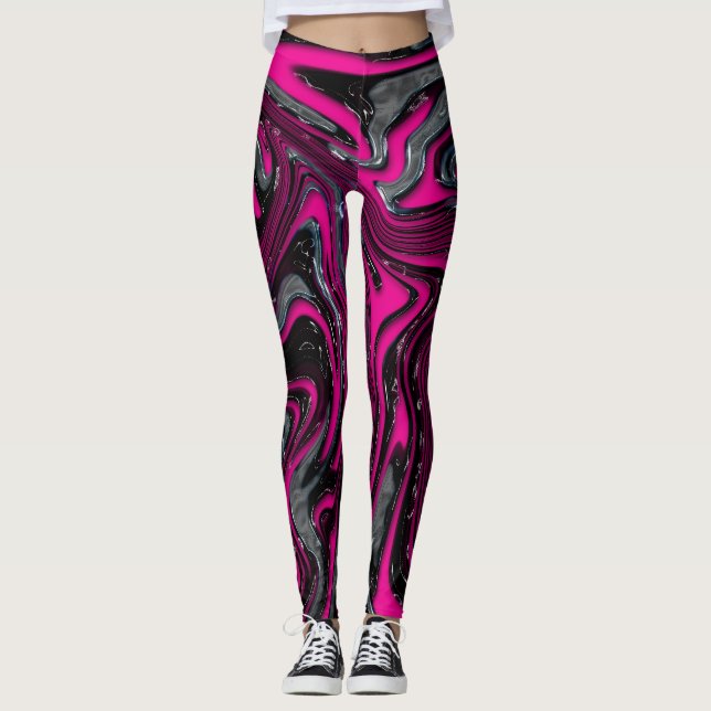 Pink Melter Leggings (Front)