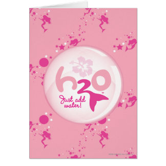 Pink Mermaid Pattern Cards