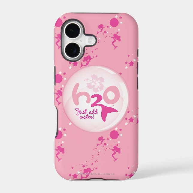 Pink Mermaid Pattern Iphone Case (Back)