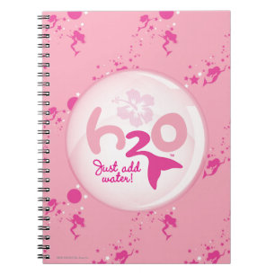 Pink Mermaid Pattern Notebook
