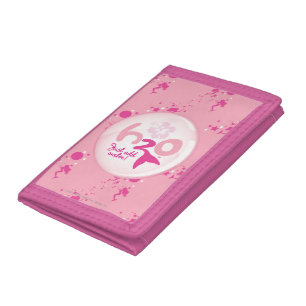 Pink Mermaid Pattern Tri-fold Wallet