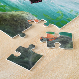 Pink Mermaid Puzzle