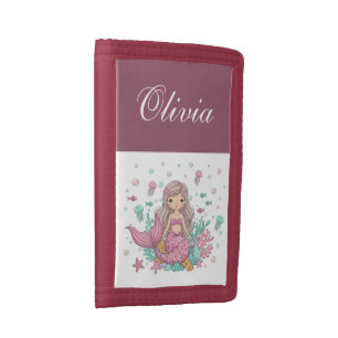 Pink Mermaid Wallet