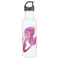 Pink Mermaid Water Bottle