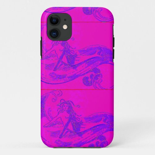 pink mermaids phone case