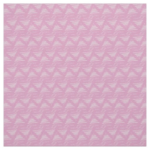 Pink Merry Christmas Tree Design Fabric