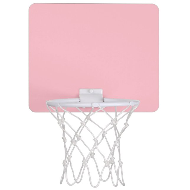 Pink Mini Basketball Hoop (Front)