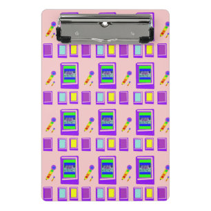 Pink Mini Clipboard