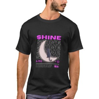 Pink Minimalist Typography Lifestyle & Hobbies T-Shirt