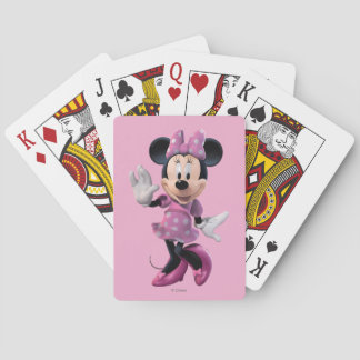 Pink Minnie | Cute Pose Playing Cards