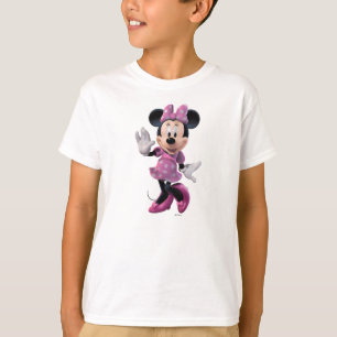 Pink Minnie Cute Pose T-Shirt