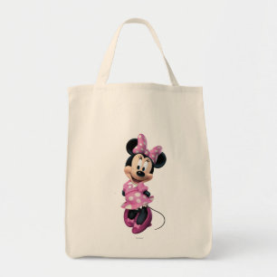 Pink Minnie   Hands Behind Back Tote Bag