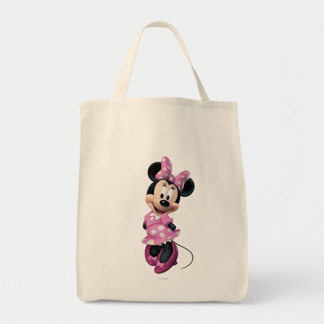 Pink Minnie | Hands Behind Back Tote Bag (Front)