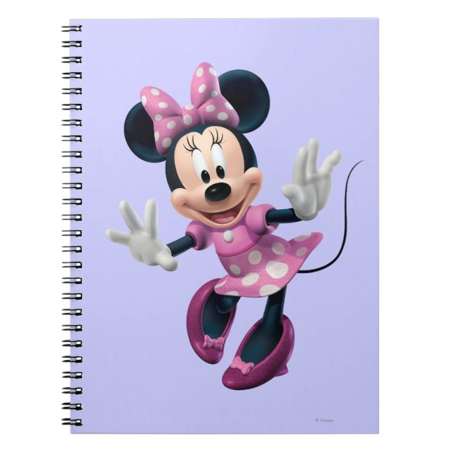 Pink Minnie | Hands Out Notebook (Front)