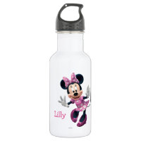 Pink Minnie | Hands Out Stainless Steel Water Bottle