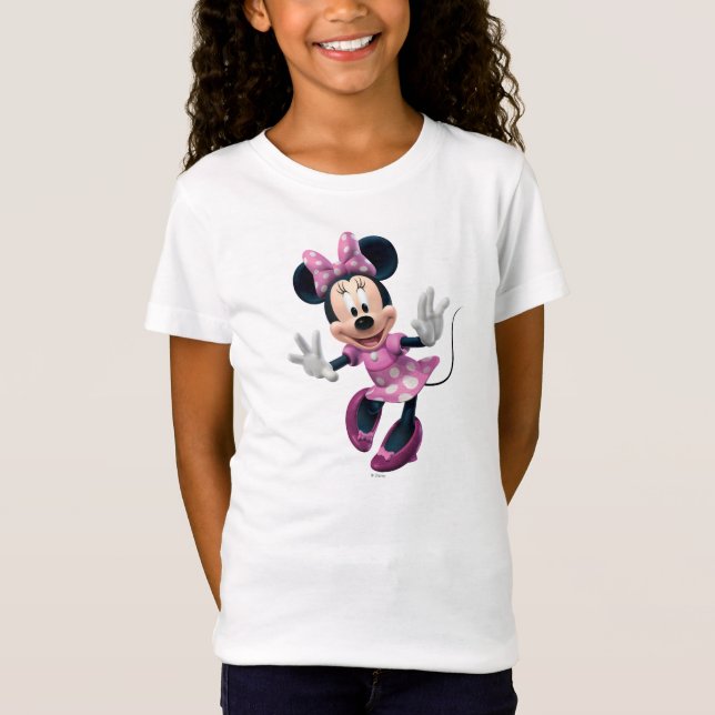 Pink Minnie | Hands Out T-Shirt (Front)
