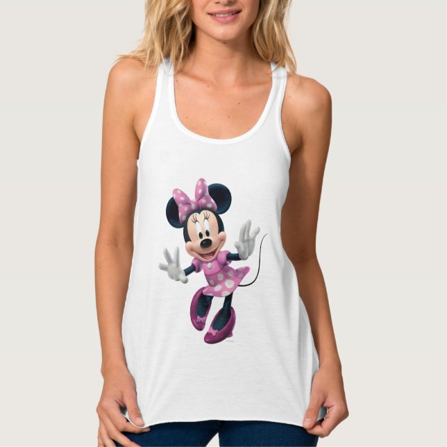 Pink Minnie | Hands Out Tank Top (Front)