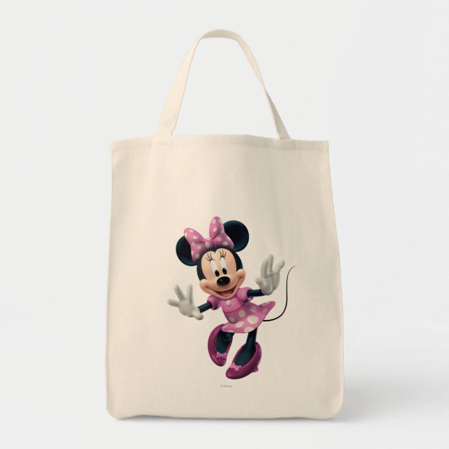 Pink Minnie | Hands Out Tote Bag (Front)