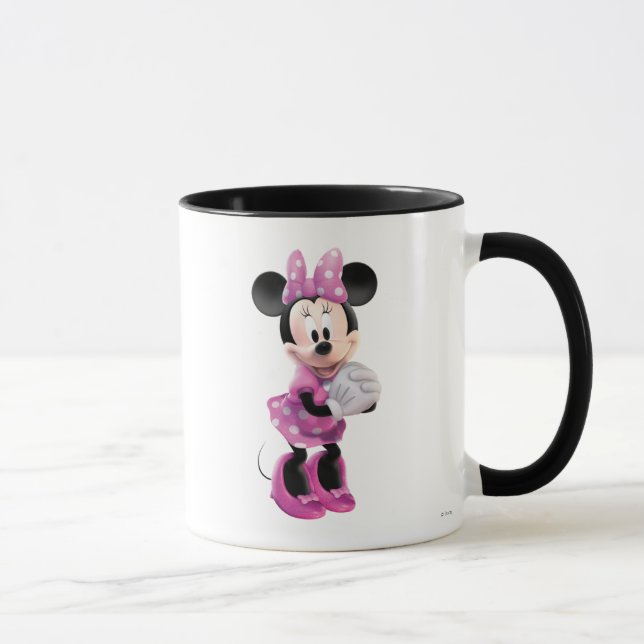 Pink Minnie | Hands Together Mug (Right)