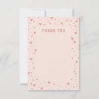 Pink Minnie Mouse Confetti Girl's Baby Shower