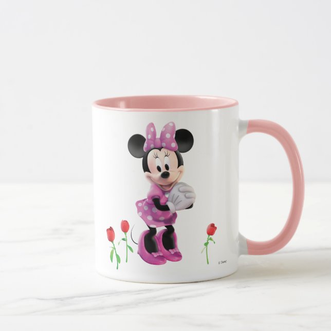 Pink Minnie | Tulips Mug (Right)