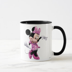 Pink Minnie   Waving and Dancing Mug