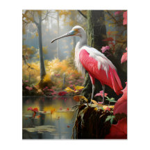 Pink Mirage in the Mists: A Louisiana Roseate's Po