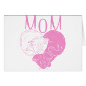 Pink MOM Heart Cats (Front Horizontal)