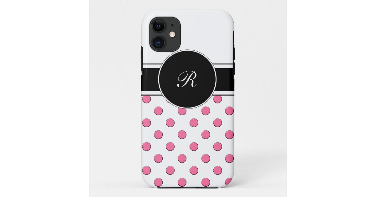 Pink Monogram iPhone 5 Cases Zazzle