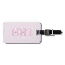 Pink Monogrammed Women’s Golf Bag Tag Keychain