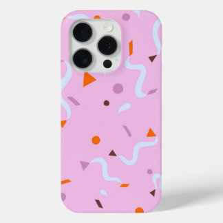 Pink mood iPhone 15 pro case
