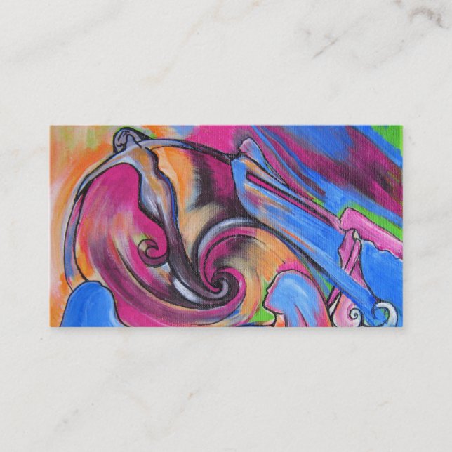 Pink Moon Lovelies business card (Front)