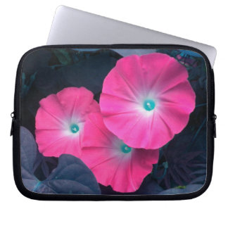 Pink Morning Glories Laptop Sleeve