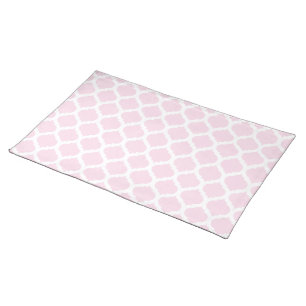 Pink Moroccan Pattern Placemats