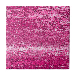 Pink mosaic pattern tile