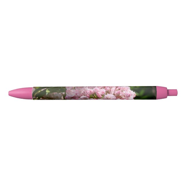 Pink Mountain Laurel Floral  Pen (Front)