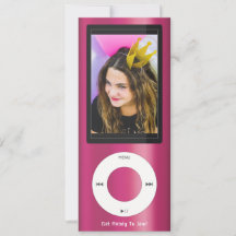 Pink MP3 Music Player Birthday