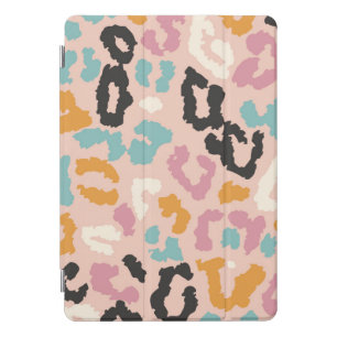 Pink Multicolor Animal Print iPad Case
