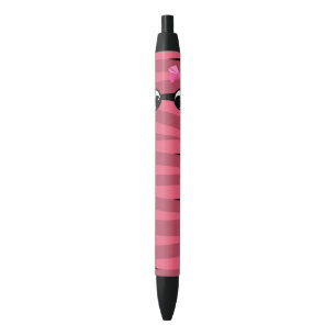 Pink Mummy Halloween Black Ink Pen