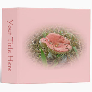 Pink Mushroom Binder